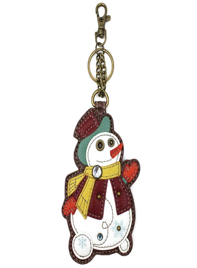 Chala Pal Purse Charm, Key-Fob, Decorative Coin Purse-2018 New (Snowmen) - Image 1
