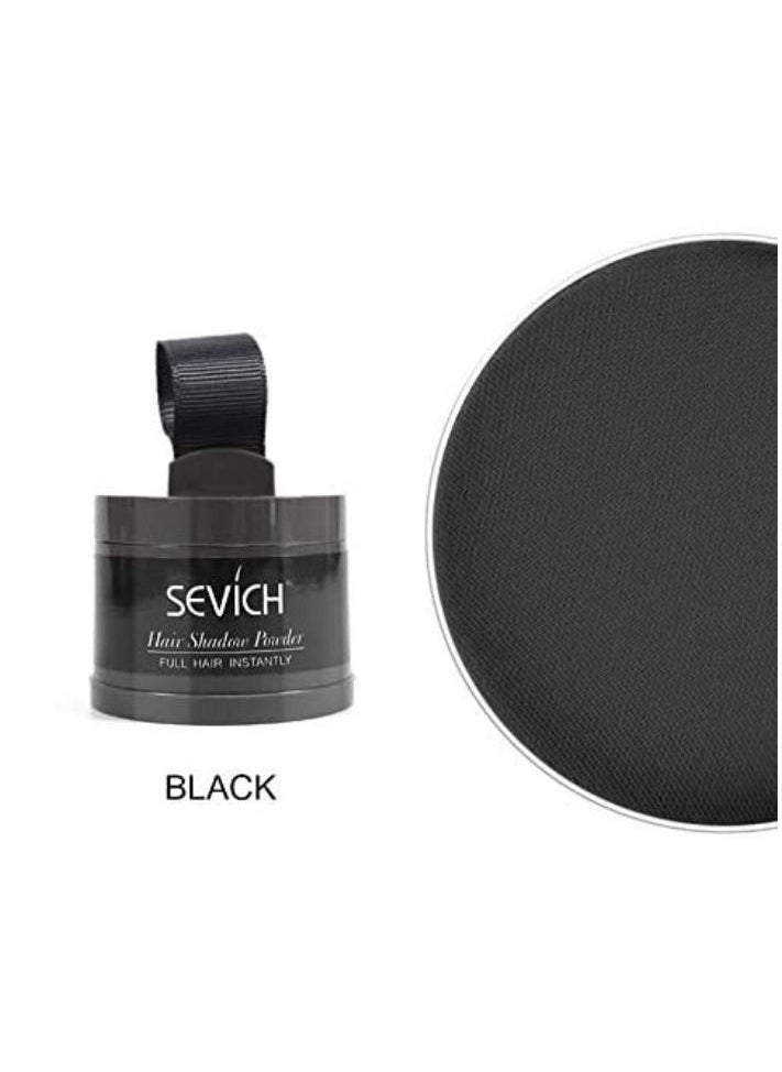 Sevich Instantly Hairline Shadow Hairline Powder Quick Cover Hair Root Concealer Eyebrows & Beard Line Hair Root Touch Up for Thinning Hairline Windproof & Sweatproof (Black)  - Image 2