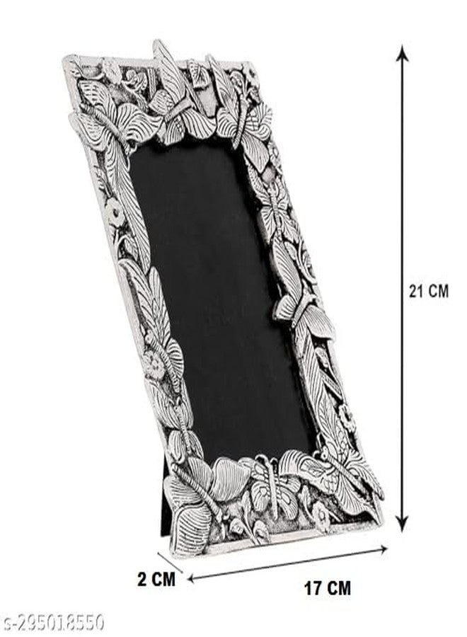 HOUZZPLUS Handicraft Table Top Metal Photo Frame, Antique Design photo frame for single photo - Image 4