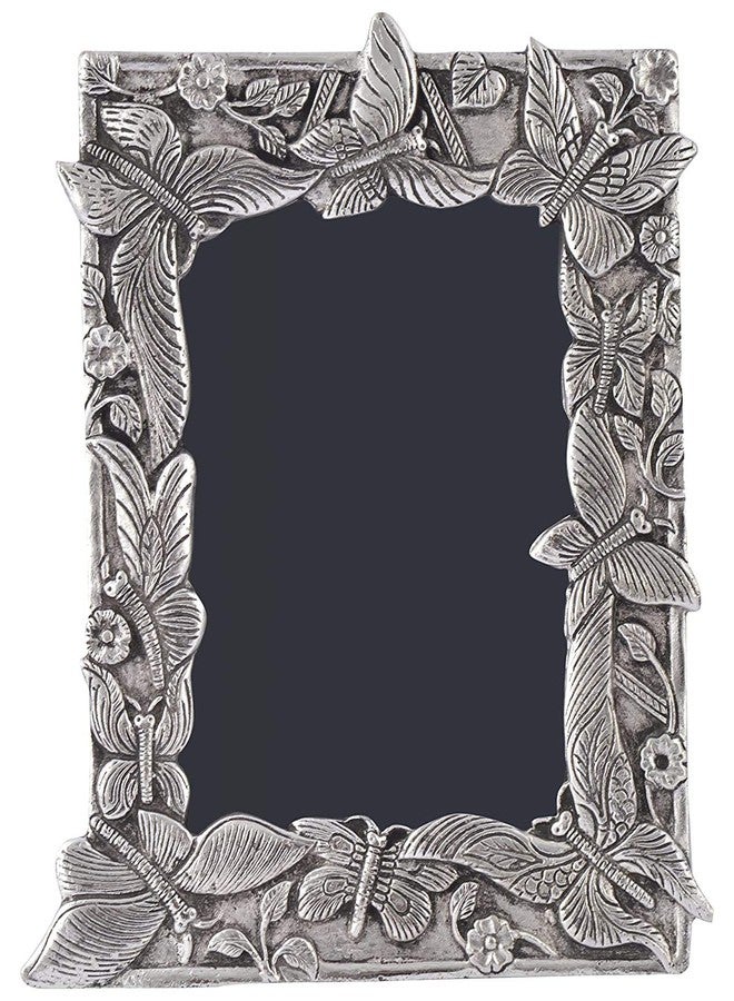 HOUZZPLUS Handicraft Table Top Metal Photo Frame, Antique Design photo frame for single photo - Image 1