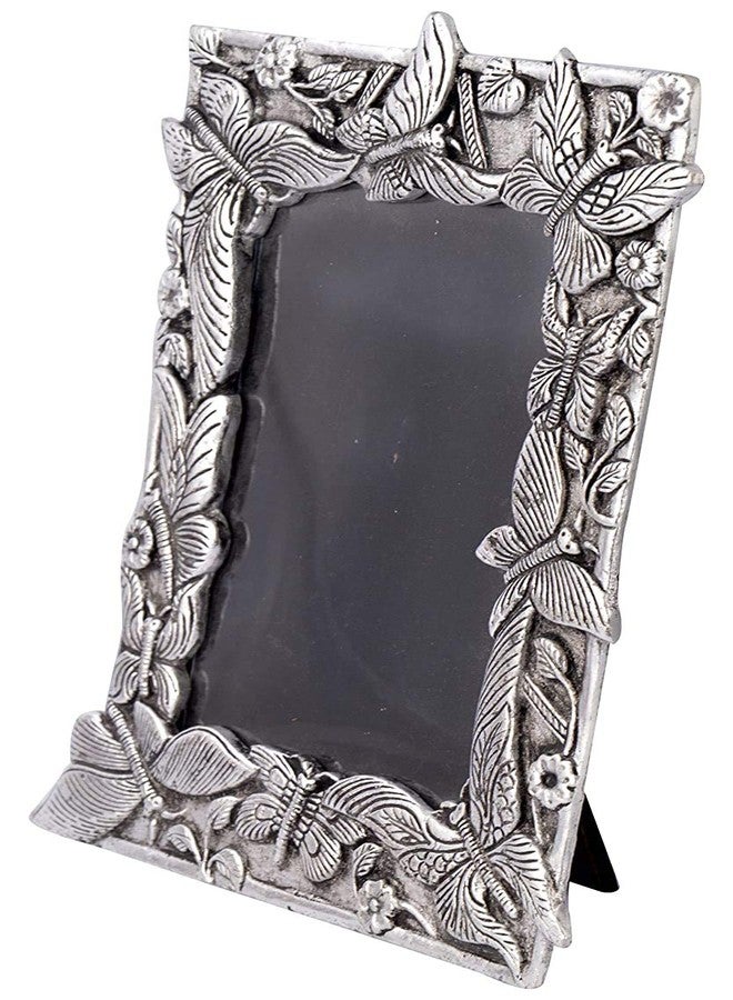 HOUZZPLUS Handicraft Table Top Metal Photo Frame, Antique Design photo frame for single photo - Image 2