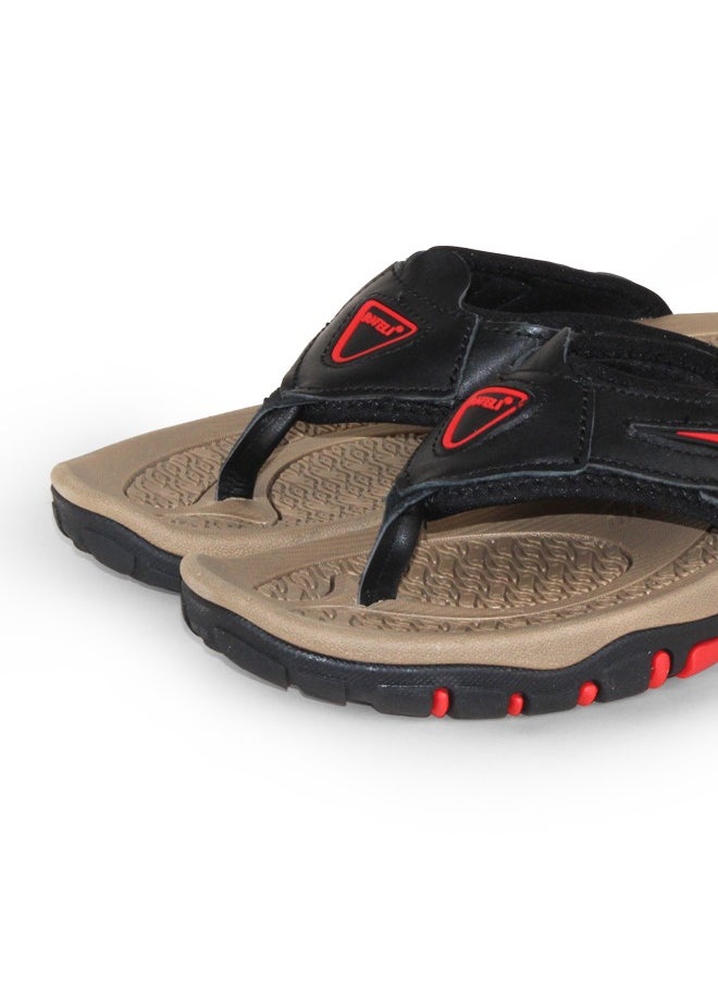 BOTELI Flip Flops Men Leather Soft Outsole Casual Mens Slides Size 40-45 Sandals  - Image 2