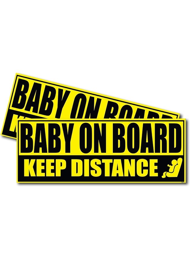 ملصق BPA® للرضع على متن السيارة - علامة أمان للسيارات