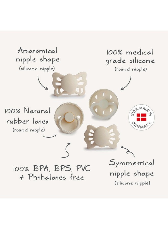 فريج لهاية فريج الأولى للأطفال - مونلايت سيلينج، عبوة من ٤ قطع | صنع في الدنمارك | خالية من مادة BPA (كريمي، من ٠ إلى ٦ أشهر) - Image 2
