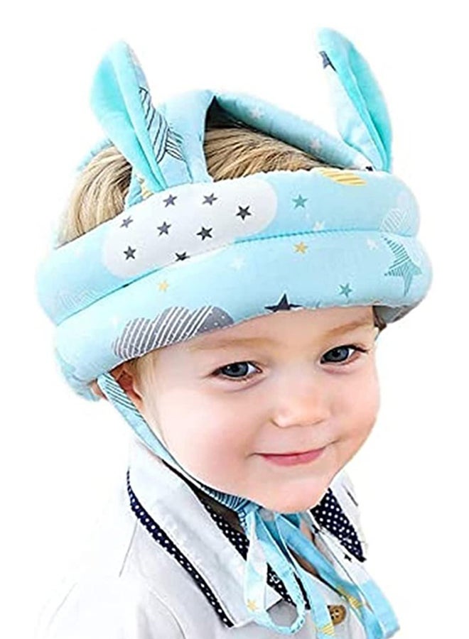 Baby Head Protector Breathable Adjustable Protective Cap, No Bumps Toddler Safety Helmet, 6 Months+ - Image 1