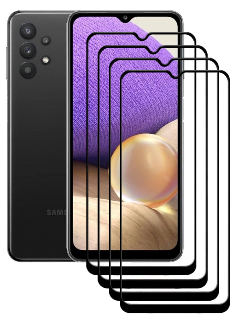 أكاليكس 4 قطع، حماية شاشة، لهاتف سامسونج جالاكسي A32 5G، جودة ممتازة. - Image 1