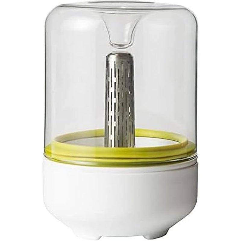 Chef'n 102-742-390 Countertop Sprouter Growing Kit, One Size, Backing White/Wasabi/Glass - Image 1