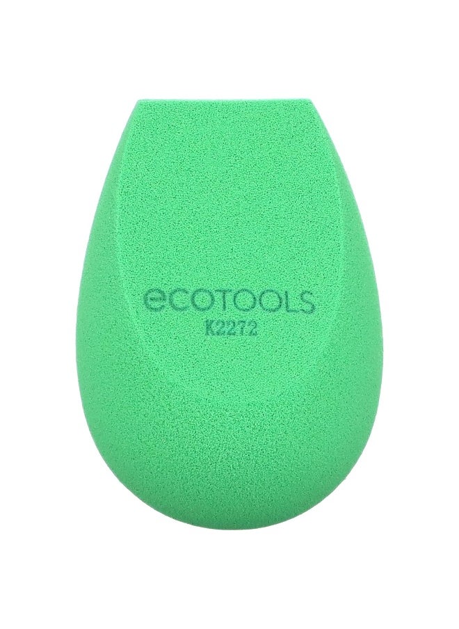 Eco Tools EcoTools, Bioblender, Compostable Makeup Sponge +  Natural Infusions, Green, 1 Sponge  - Image 1