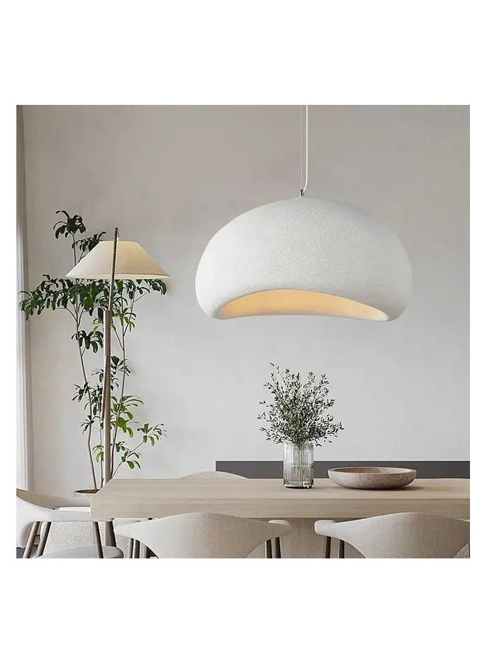 Wabi-sabi Style Resin Pendant Light Farmhouse Decor Adjustable Hanging Lamp Vintage Restaurant Suspension Lighting Fixture for Kitchen Dining Room Cafe Sink Clothing Store (Color : A-White,  - Image 2