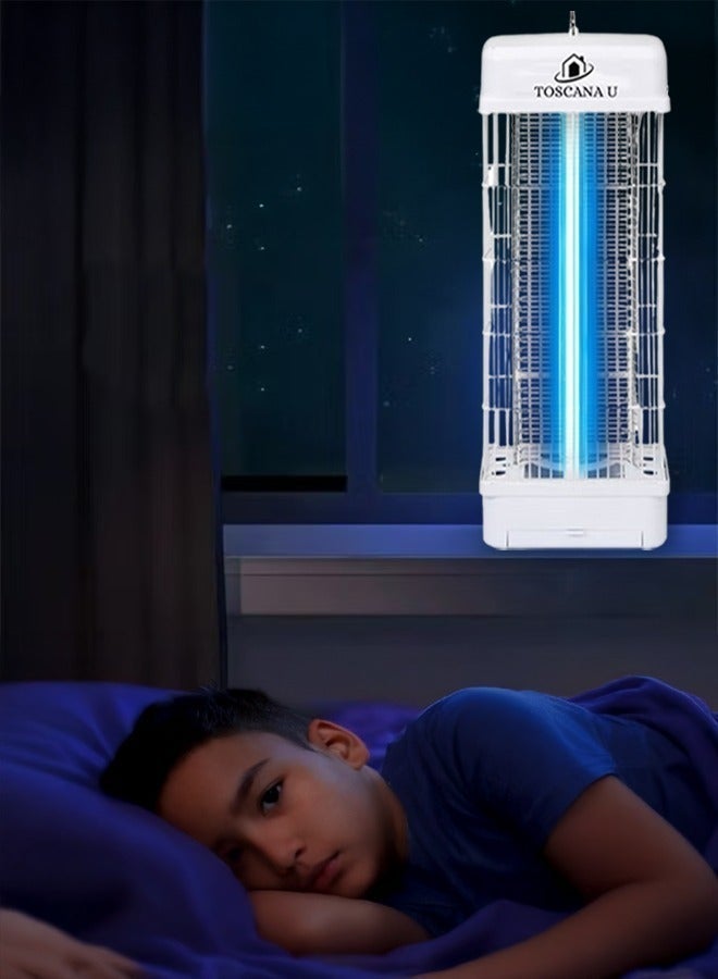 TOSCANA U The best killer of mosquitoes and flying insects inside and outside the house using electric shock and UV lighting, electric mosquito, fly and fly zapper - Image 4