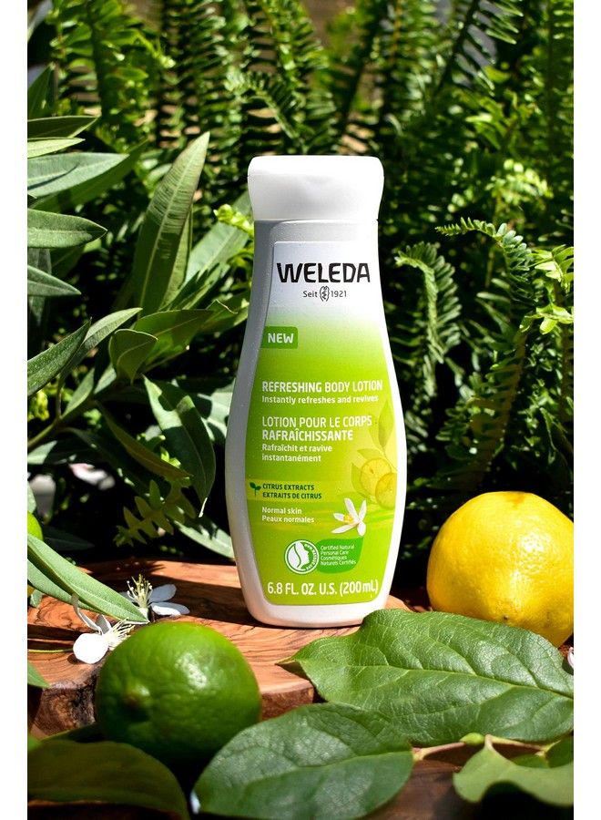 Weleda Refreshing Citrus Body Lotion 6.8 Fluid Ounce Plant Rich Moisturizer With Aloe Vera And Coconut Oil - Image 5