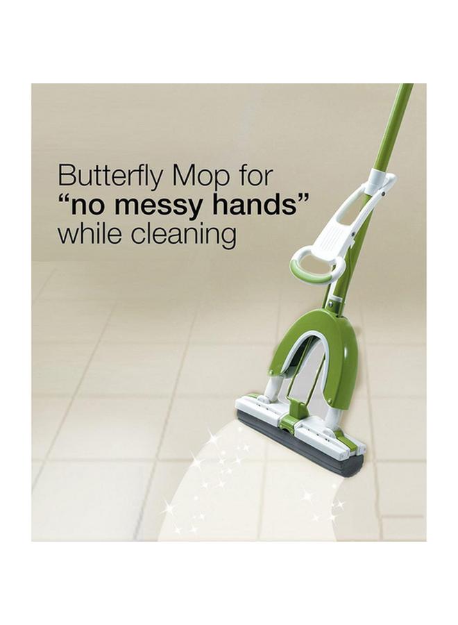 Scotch Brite Durable Super Squeezing Action Butterfly Mop Starter Kit with Handle and Refill Grey XN005203676 - Image 3