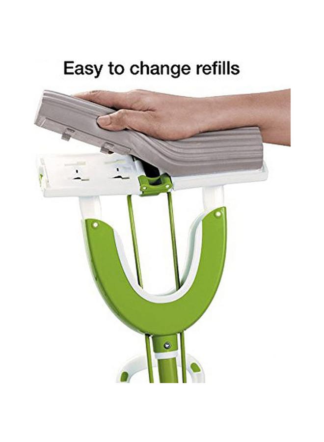 Scotch Brite Durable Super Squeezing Action Butterfly Mop Starter Kit with Handle and Refill Grey XN005203676 - Image 2