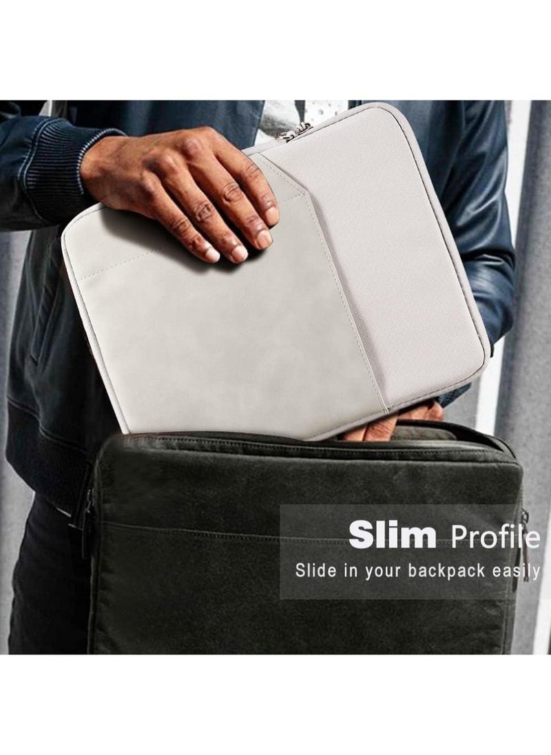 Universal 9-11 Inch Tablet Sleeve Bag - Compatible with iPad Pro/Air (2018-2024), Galaxy Tab A8/S8, Surface Go | Protective Carrying Case with Pocket