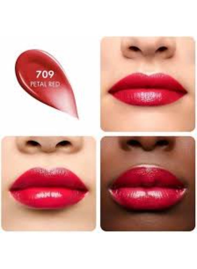 غيرلان مرطب شفاه كيسكيس شاين بلوم من جيرلان، لون 709 أحمر بتلي، 2.8 غرام - Image 3