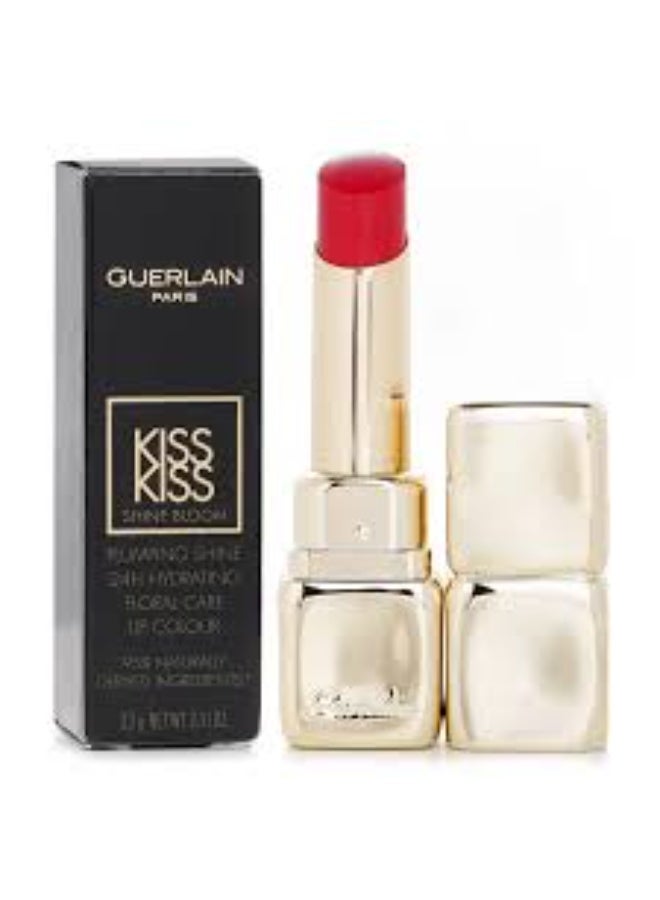 غيرلان مرطب شفاه كيسكيس شاين بلوم من جيرلان، لون 709 أحمر بتلي، 2.8 غرام - Image 4