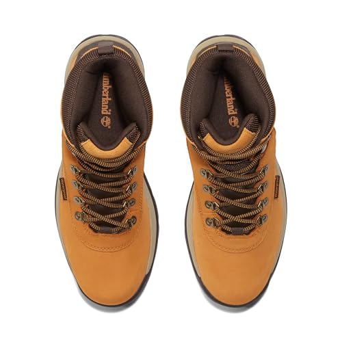 Timberland Men's White Ledge Mid Waterproof Hiking Boot, Wheat-NEW 2024, 12 Medium - Image 3