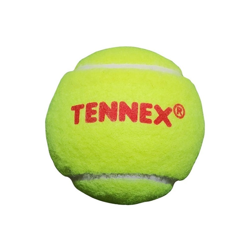 Tennex Hard Cricket Green Tennis Ball - 6pc - Image 2