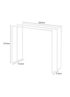 General Kitchen Cloth Storage Rack, Iron Vertical Dishwashing Cloth Towel Drying Rack, Sink Countertop Organizing Storage Rack  - Image 5