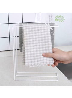 General Kitchen Cloth Storage Rack, Iron Vertical Dishwashing Cloth Towel Drying Rack, Sink Countertop Organizing Storage Rack  - Image 4