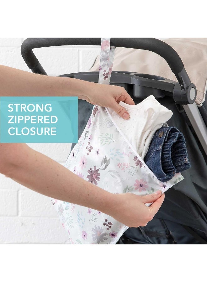 Bumkins Reusable Waterproof Wet Bag with Zipper - Image 4