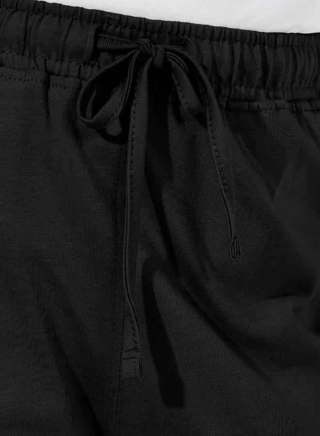 Styli Wide Leg Joggers with Drawstring Waistband - Image 3
