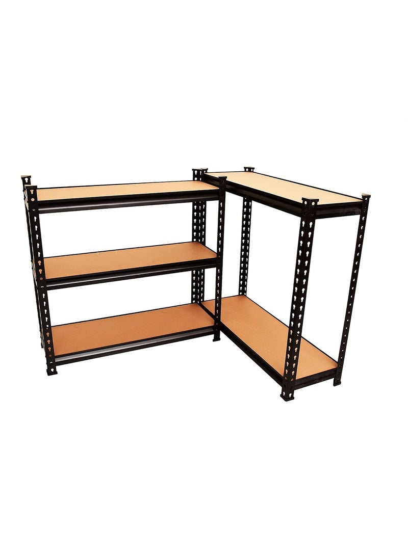 DubaiGallery 5-Tier Steel Shelving Capacity per Shelf; Black storage organizer shelf shelves  - Image 4