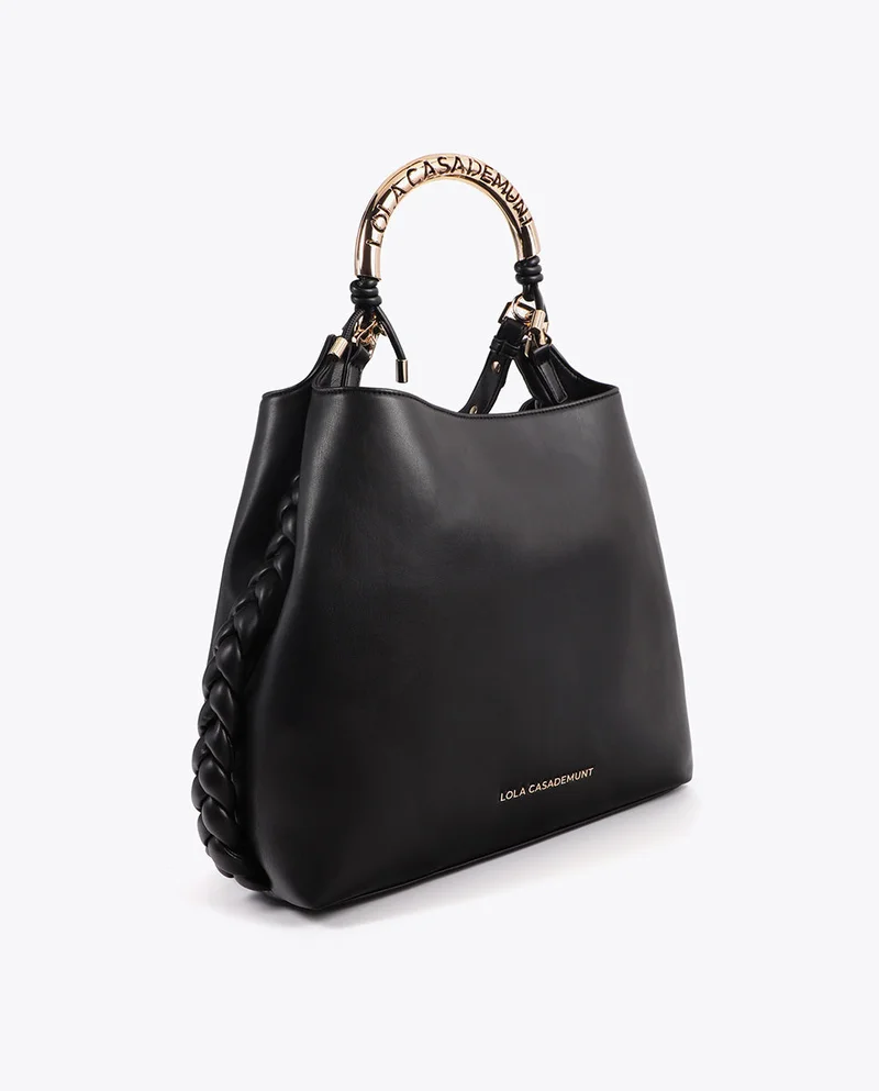 لولا كساديمونت حقيبة تسوق بمقبض معدني مخصص