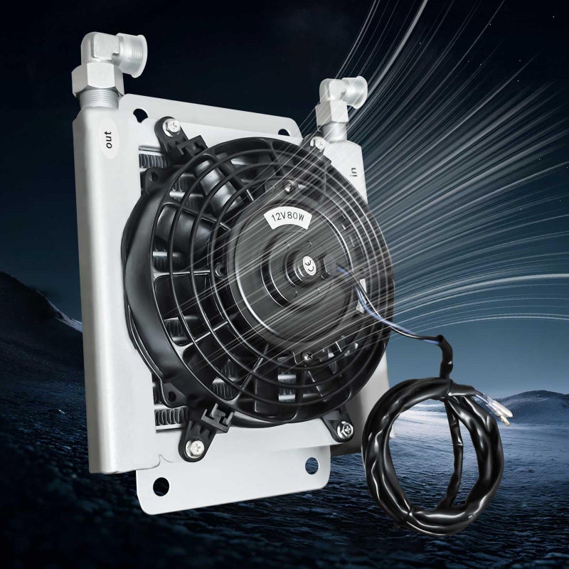 shouguang The Radiator with Hydraulic Fan is Suitable for Mini Excavators Ranging from 1 to 1.8 tons and is Compatible with AGT-H12 and AGT-QH12 - Image 2