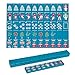 Jongyance American Mahjong Tile Set with Carrying Bag and Accessories 160 Acrylic Engraved Mahjong Tiles - Image 3