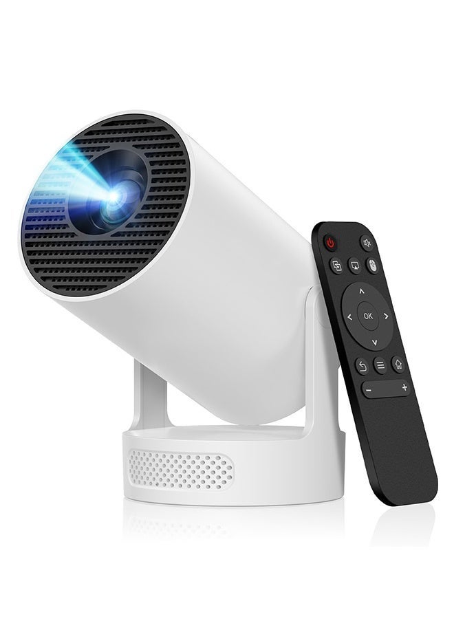 SUPER 5 HY300 Pro+ Android14 Projector 8000 Lumens 720P Outdoor Portable Movie Home with 5W Speaker WiFi6 BT5.4 Upgrated HY300 - Image 1