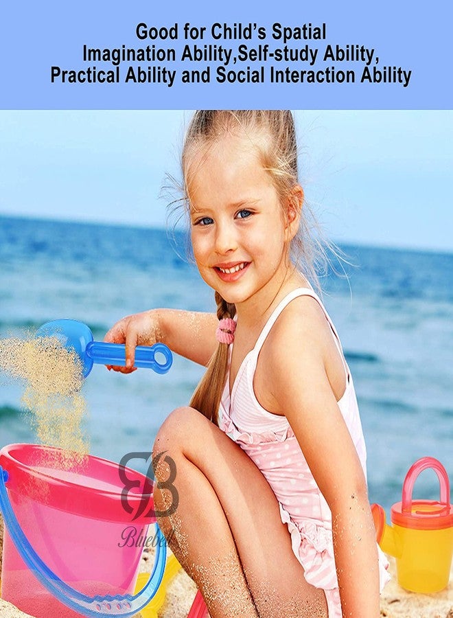 Bluebell Summer Beach Set for Kids,Role Play Learning Gardening and Sand Toys with Plastic Bucket,Shovels,Hand Fork,Butterfly,Birthday Gift for Toddler Kids - Image 5