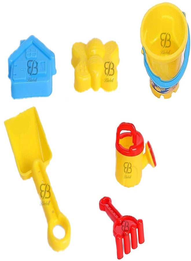 Bluebell Summer Beach Set for Kids,Role Play Learning Gardening and Sand Toys with Plastic Bucket,Shovels,Hand Fork,Butterfly,Birthday Gift for Toddler Kids - Image 2