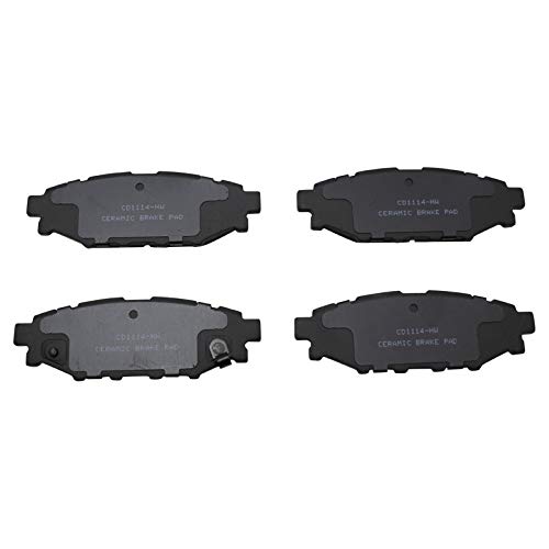 TRQ Rear Brake Pads Ceramic Compatible with 2013-2016 Subaru BRZ 2016-2021 Crosstrek 2009-2019 Forester 2008-2020 Impreza 2005-2014 Legacy Outback 2015-2020 WRX 2013-2015 XV Crosstrek - Image 5