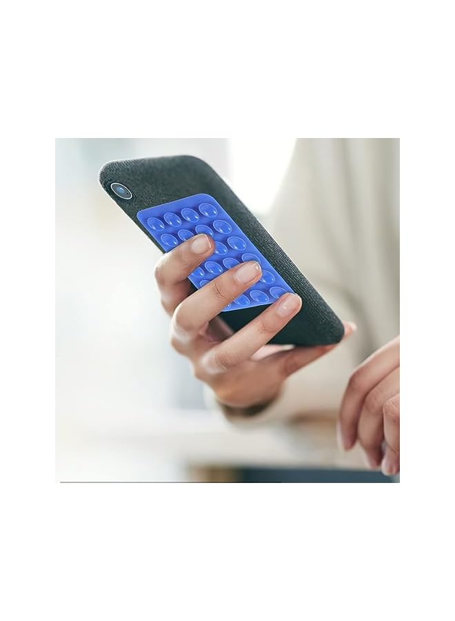 Green Tiger 16 Pcs 4 Color Adhesive Silicone Suction Phone Case, Multipurpose Non Slip Phone Suction Cup, Universal Phone Sticky Grip, Suitable for Mirror Bathroom Home Kitchen - Image 3