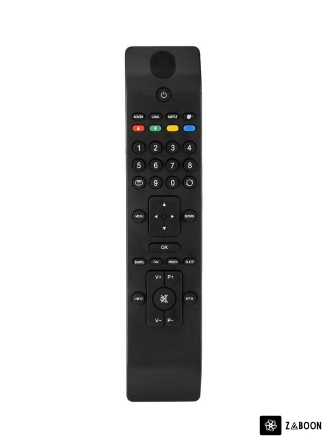Zaboon Remote Control For RC3902 TV Black