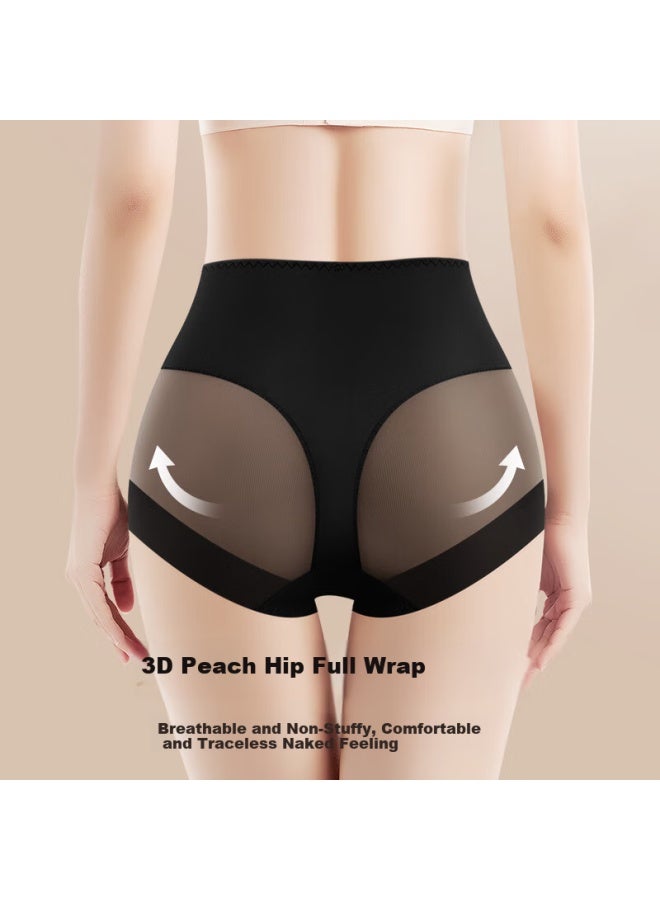 Mei Ya Ting Meiyating Lace Panties For Women, Seamless, Thin Summer Style, Mid To High Waist, Tummy Control Lifting, Breathable, Tummy-slimming, Base Layer Triangle Briefs - Image 3
