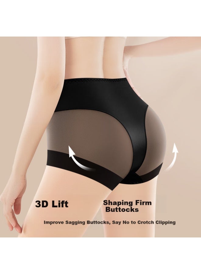 Mei Ya Ting Meiyating Lace Panties For Women, Seamless, Thin Summer Style, Mid To High Waist, Tummy Control Lifting, Breathable, Tummy-slimming, Base Layer Triangle Briefs - Image 2
