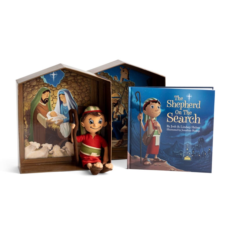 Dayspring The Shepherd on the Search: Finding Christ in Christmas - Advent Activity Set with Nativity Keepsake Box - Image 1