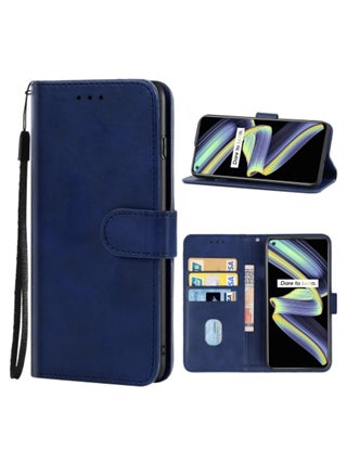 Case For OPPO Realme X7 Max 5G Leather Phone Cover Blue - pzsku/Z8C8A7BB9CB4FFEC4C6B5Z/45/_/1717397463/a8561d7b-e96c-4a04-9d1c-36c6e9da6a6e
