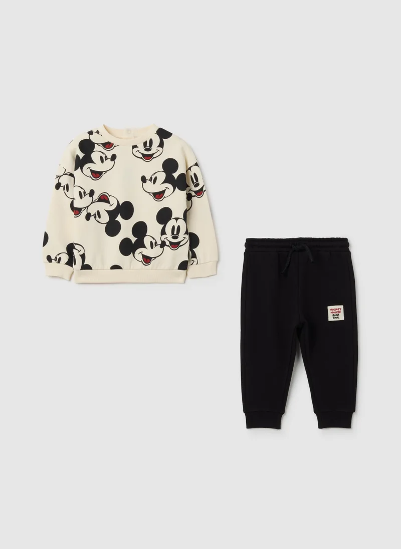 او في اس MULTICOLOR LOUNGEWEAR SET FOR BOYS IN PURE COTTON REGULAR FIT