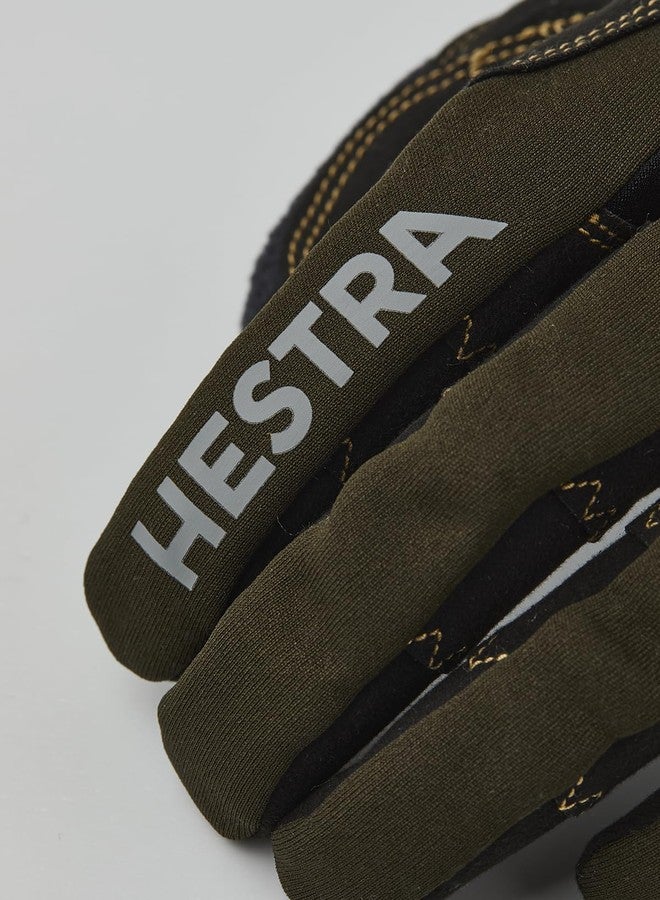 Hestra Biathlon Trigger Comp 5 Finger Glove with Shock Absorption Padding for Biathlon, Cross-Country Ski & Hunting - Dark Forest - 11 - Image 4