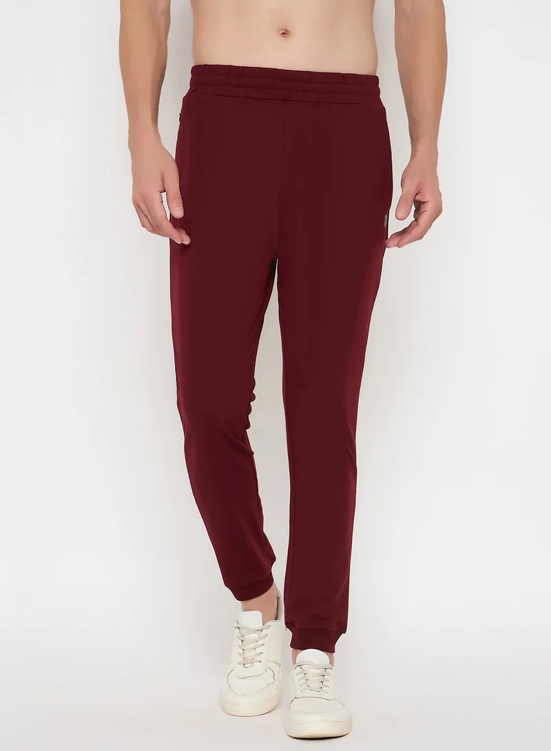 John Players John Players Joggers in Wine Color - Cotton