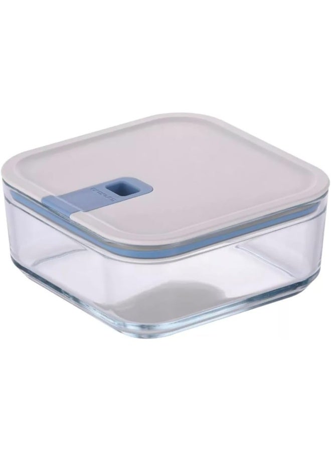 Orchid Neoflam Perfect Seal Square Glass Storage Container 1100ml  - Image 1
