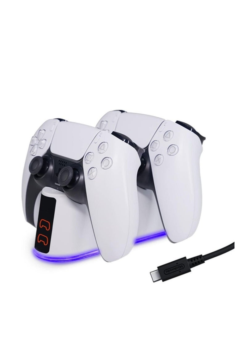 YOKA Fast Charging Dock Station for Sony PlayStation 5 Wireless Controller Gamepads - Image 1