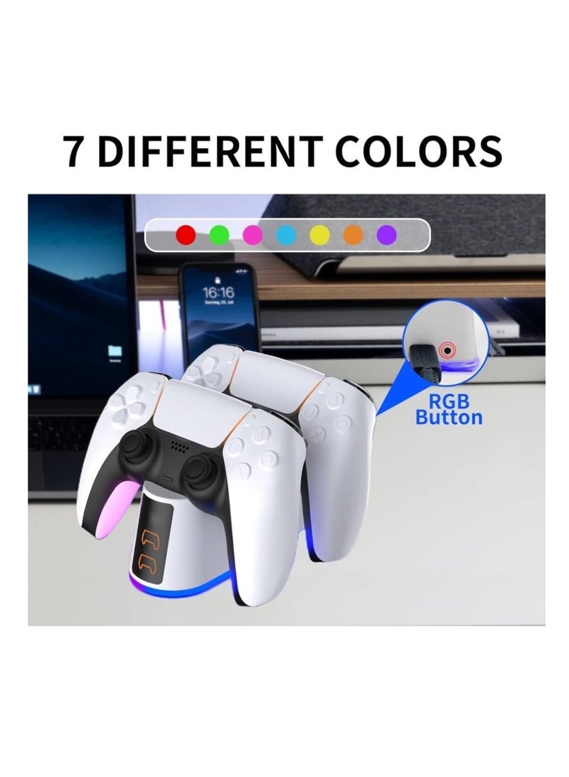 YOKA Fast Charging Dock Station for Sony PlayStation 5 Wireless Controller Gamepads - Image 3