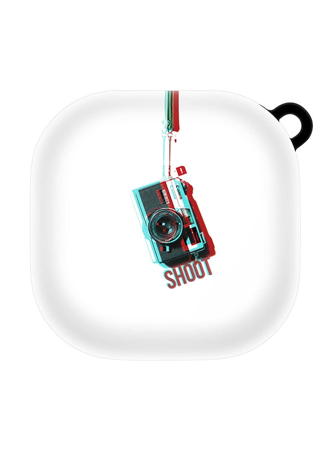 Stylizedd StylePods Custom Case Samsung Galaxy Buds Pro (2021) / Buds Live Case With Anti-Lost Keychain - Shoot - Image 1