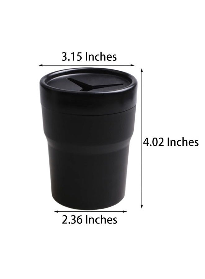 BANCHELLE Car Storage Holder Garbage Can Mini Storage Debris Bucket Portable 2 Packs - Image 2