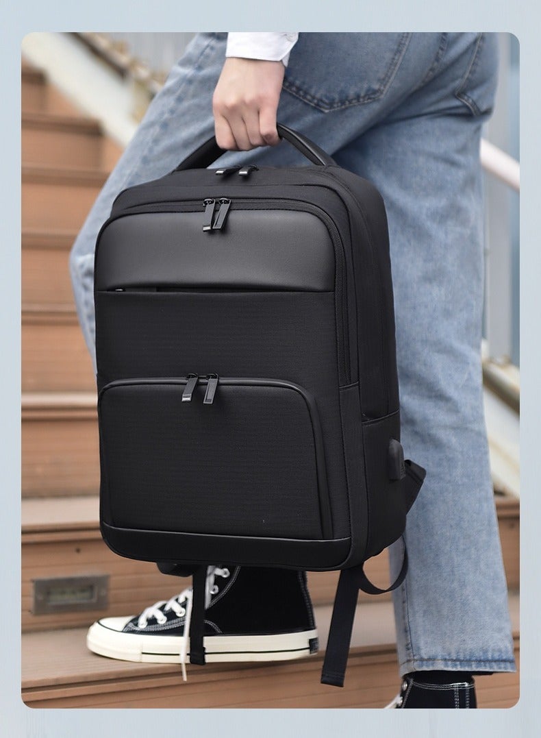 Laptop Backpack Travel Backpack Casual Backpack for Men Women Business Travel Waterproof Backpack Multifunctional Backpack With USB Charging Port ,For Work School Travel Flight 。 - Image 2