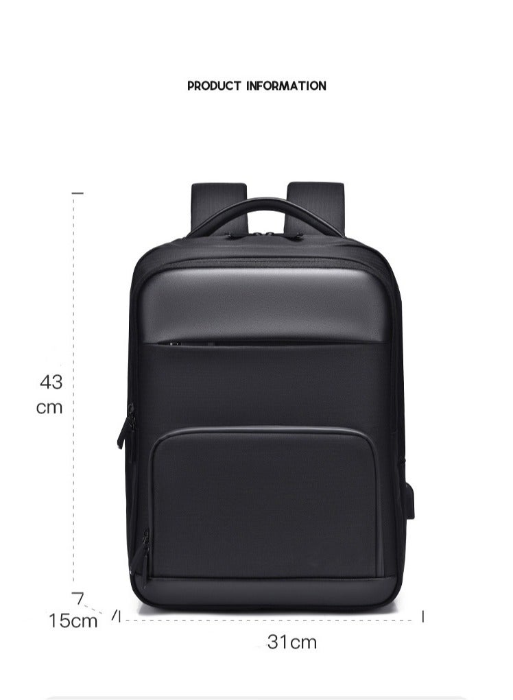 Laptop Backpack Travel Backpack Casual Backpack for Men Women Business Travel Waterproof Backpack Multifunctional Backpack With USB Charging Port ,For Work School Travel Flight 。 - Image 5